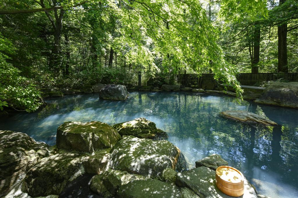 Nasu Onsen Sanraku Hotell Exteriör bild