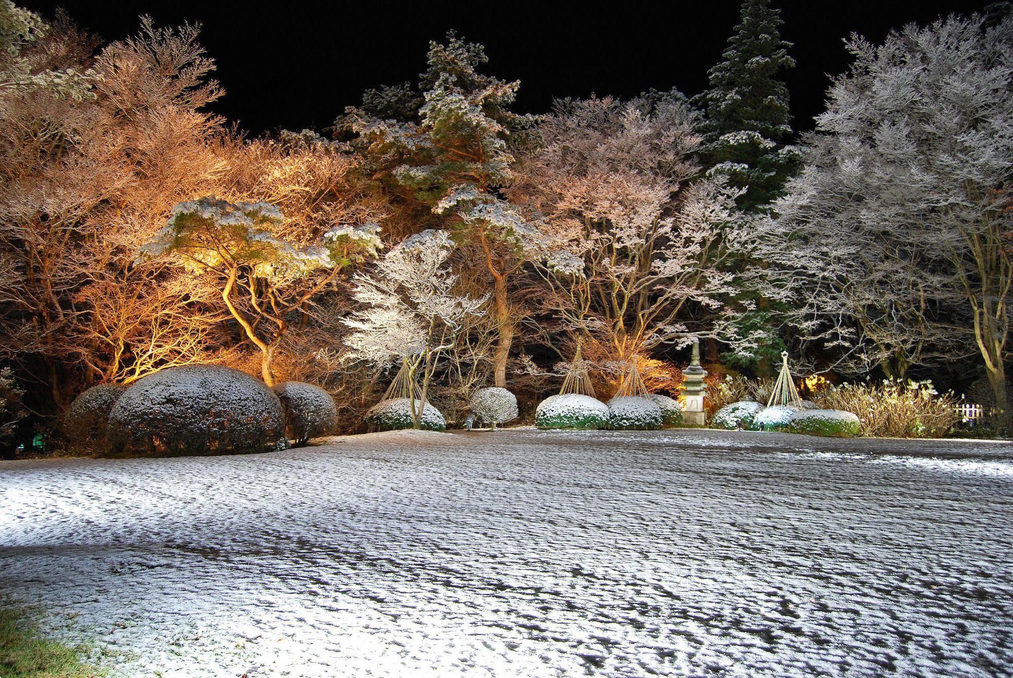 Nasu Onsen Sanraku Hotell Exteriör bild